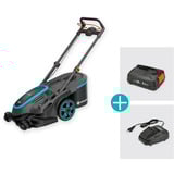 GARDENA PowerMax Duo 46/36V, 14646-65, Plæneklipper Sort/grå