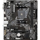 GIGABYTE A520M H, Bundkort 