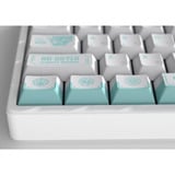HYTE HYTE Firefly Keycap Set, Centrale Cap Hvid/Turkis