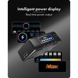 ICY BOX Diamond Charge 2401 GaN-oplader med LCD-TFT display Sort