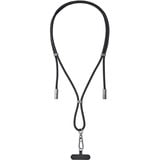 Intenso Cell Phone Charging Lanyard 7991000, Kabel Sort