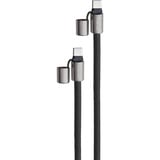 Intenso Cell Phone Charging Lanyard 7991000, Kabel Sort