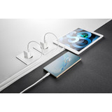 Intenso Power Adapter W30C 2-pack GaN, Oplader Hvid