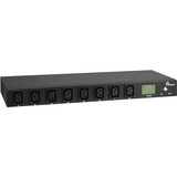 Inter-Tech PDU SA-0816, 16A, Strømskinne Sort