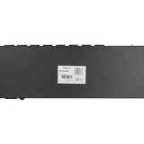 Inter-Tech PDU SA-0816, Strømskinne Sort