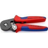 KNIPEX 97 53 04 tang, Crimpning værktøj Rød/Blå, Krom-vanadium-stål, Blå/rød, 18 cm, 405 g
