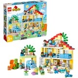 LEGO 3-i-1-familiehus Byggeklodser, Bygge legetøj Byggesæt, 3 År, Plast, 218 stk, 3,45 kg