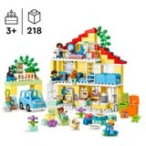 LEGO 3-i-1-familiehus Byggeklodser, Bygge legetøj Byggesæt, 3 År, Plast, 218 stk, 3,45 kg