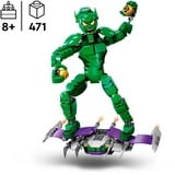 LEGO Byg selv-figur af Green Goblin, Bygge legetøj Byggesæt, 8 År, Plast, 471 stk, 479 g