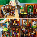 LEGO Icons Boghandel: Bogstøtte, Bygge legetøj 