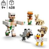 LEGO Minecraft Angreb på Kyllingeridderen i Ørkenen, Bygge legetøj 