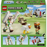 LEGO Minecraft Angreb på Kyllingeridderen i Ørkenen, Bygge legetøj 