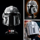 LEGO Star Wars Mandalorianerens hjelm, Bygge legetøj Byggesæt, 18 År, Plast, 584 stk, 790 g