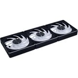 Lian Li 12CL1W3B, Sag fan Sort