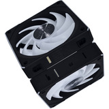 Lian Li UNI FAN CL120 Wireless, Sag fan Sort