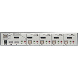 Lindy 4-port KVM-switch, KVM-switchen Hvid