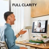 Logitech BRIO 100, Webcam Hvid