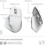 Logitech MX Master 3S til Mac, Mus Lys grå