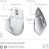 Logitech MX Master 3S til Mac, Mus Lys grå