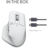 Logitech MX Master 3S til Mac, Mus Lys grå