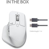 Logitech MX Master 3S til Mac, Mus Lys grå