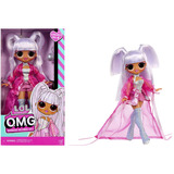 MGA Entertainment L.O.L. Surprise O.M.G. Entry Doll - Kitty K, Dukke rose guld, L.O.L. Surprise! Entry Doll - Kitty K, Mode dukke, Hunstik, 4 År, Dreng/Pige, Flerfarvet