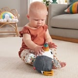 Mattel Flap & Go Toucan, Plysdyr grå/Hvid, Legetøjsfugl, 0 År