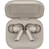 Motorola Moto Buds+ Hovedtelefoner Trådløs I ørerne Opkald/Musik/Sport/Hverdag Bluetooth Sand, Headset Beige, Trådløs, Opkald/Musik/Sport/Hverdag, Hovedtelefoner, Sand
