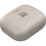 Motorola Moto Buds+ Hovedtelefoner Trådløs I ørerne Opkald/Musik/Sport/Hverdag Bluetooth Sand, Headset Beige, Trådløs, Opkald/Musik/Sport/Hverdag, Hovedtelefoner, Sand