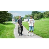 Muuwmi Lights Longboard GLOW ABEC 7 Pablo, Skateboard Sort/Grøn