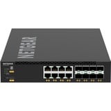 Netgear M4350-8X8F Administreret L3 10G Ethernet (100/1000/10000) 1U Sort, Switch Administreret, L3, 10G Ethernet (100/1000/10000), Fuld duplex, Stativ-montering, 1U
