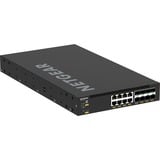 Netgear XSM4316 Administreret L3 10G Ethernet (100/1000/10000) 1U Sort, Switch Administreret, L3, 10G Ethernet (100/1000/10000), Fuld duplex, Stativ-montering, 1U