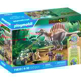 PLAYMOBIL Dinos Spinosaurus-angreb på Dino-udgravning, Bygge legetøj 