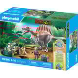 PLAYMOBIL Dinos Spinosaurus-angreb på Dino-udgravning, Bygge legetøj 