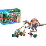 PLAYMOBIL Dinos Spinosaurus-angreb på Dino-udgravning, Bygge legetøj 