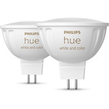 Philips Hue White & Color Ambiance MR16 Smarter Spot 400 lm dobbeltpakke, LED-lampe 