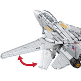 Revell Mavericks F-14A Tomcat "Top Gun" - Brick System, Bygge legetøj 