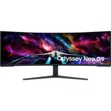 SAMSUNG G95NC computerskærm 144,8 cm (57") 7680 x 2160 pixel Dual UHD QLED Hvid, Gaming Skærm Hvid/Sort, 144,8 cm (57"), 7680 x 2160 pixel, Dual UHD, QLED, 1 ms, Hvid