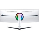 SAMSUNG S57CG954NU, Gaming Skærm Hvid/Sort