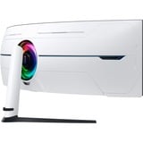Samsung G95NC computerskærm 144,8 cm (57") 7680 x 2160 pixel Dual UHD QLED Hvid, Gaming Skærm Hvid/Sort, 144,8 cm (57"), 7680 x 2160 pixel, Dual UHD, QLED, 1 ms, Hvid