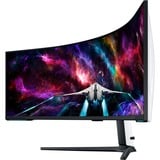 Samsung G95NC computerskærm 144,8 cm (57") 7680 x 2160 pixel Dual UHD QLED Hvid, Gaming Skærm Hvid/Sort, 144,8 cm (57"), 7680 x 2160 pixel, Dual UHD, QLED, 1 ms, Hvid