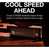 Seagate FireCuda 530 M.2 500 GB PCI Express 4.0 3D TLC NVMe, Solid state-drev Sort, 500 GB, M.2, 7000 MB/s