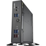 Shuttle DS50U3 PC barebone 1,3L størrelse PC Sort i3-1315U Sort, 1,3L størrelse PC, Mini PC barebone, DDR5-SDRAM, PCI Express, Serial ATA III, Ethernet LAN, 90 W