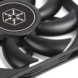 SilverStone SST-AS120B, Sag fan Sort/gennemsigtig