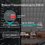 TP-Link TL-SL1218MP netværksswitch Ikke administreret Fast Ethernet (10/100) Strøm over Ethernet (PoE) Sort Sort, Ikke administreret, Fast Ethernet (10/100), Strøm over Ethernet (PoE), Stativ-montering