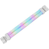 Thermaltake Mod ARGB Snow Cable 8Pin, Kabelstyring Hvid