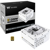 Thermaltake PS-TPT-1200FNFAGE-W, PC strømforsyning Hvid