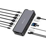 Verbatim 32171, CDS-15, Docking station aluminium/Sort