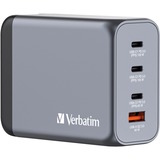 Verbatim GNC-200 Universel Sort, Grå Vekselstrøm Hurtig opladning Indendørs, Oplader grå, Indendørs, Vekselstrøm, 21 V, Sort, Grå