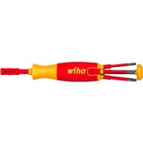 Wiha 41157, Skruetrækker Rød/Gul